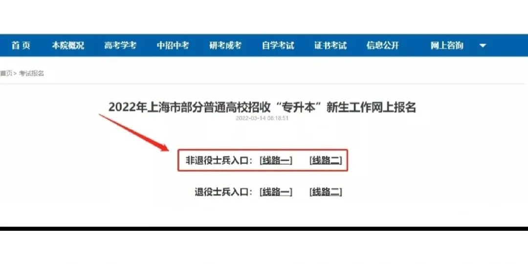 不同報名對象如何報考上海專升本